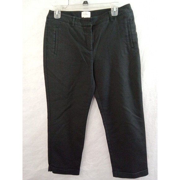 So Slimming‎ By Chico's Size 0.5 Crop Black - Picture 1 of 13